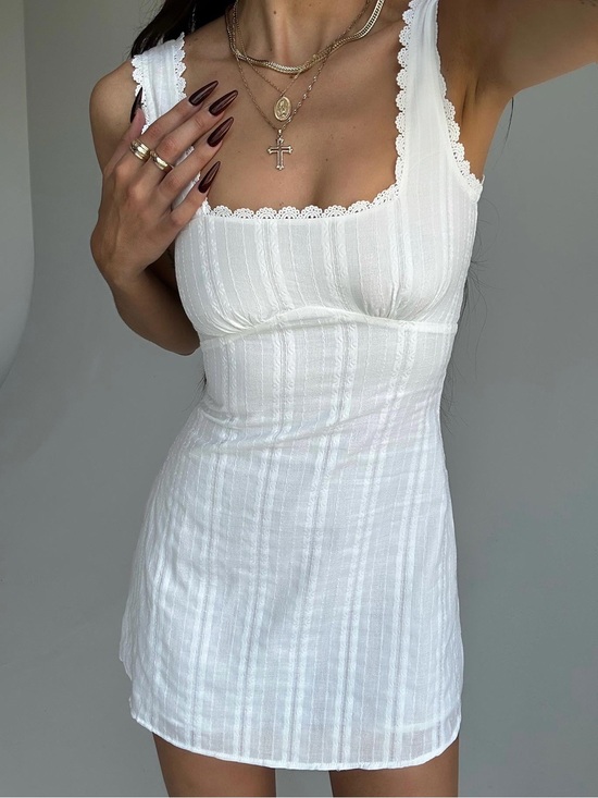 Princess Polly Dresses & Skirts - Princess Polly Dasha Mini Dress White
